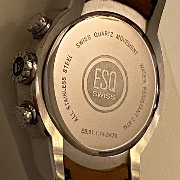 ESQ by Movado Men ES011145478 Date Quartz Wristwatch - Picture 5 of 16